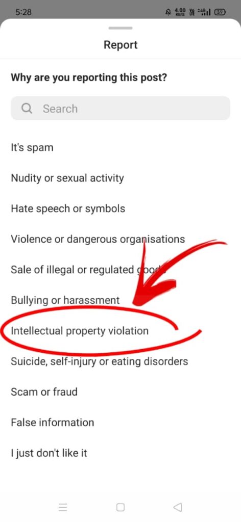 How to Report Copyright Infringement on Instagram