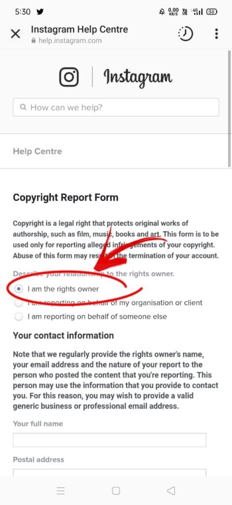 How to Report Copyright Infringement on Instagram