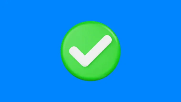 whatsapp green tick badge