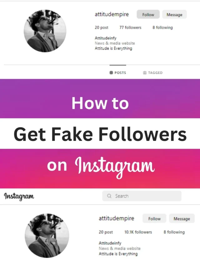 How to get fake followers on Instagram