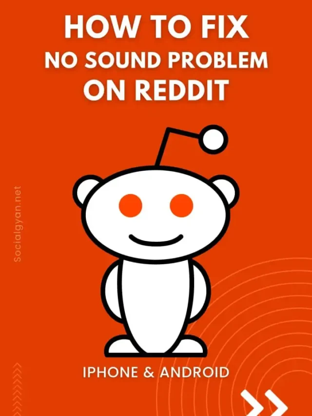 How To Fix No Sound Problem on Reddit