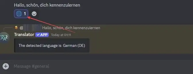 Translate Messages on Discord 