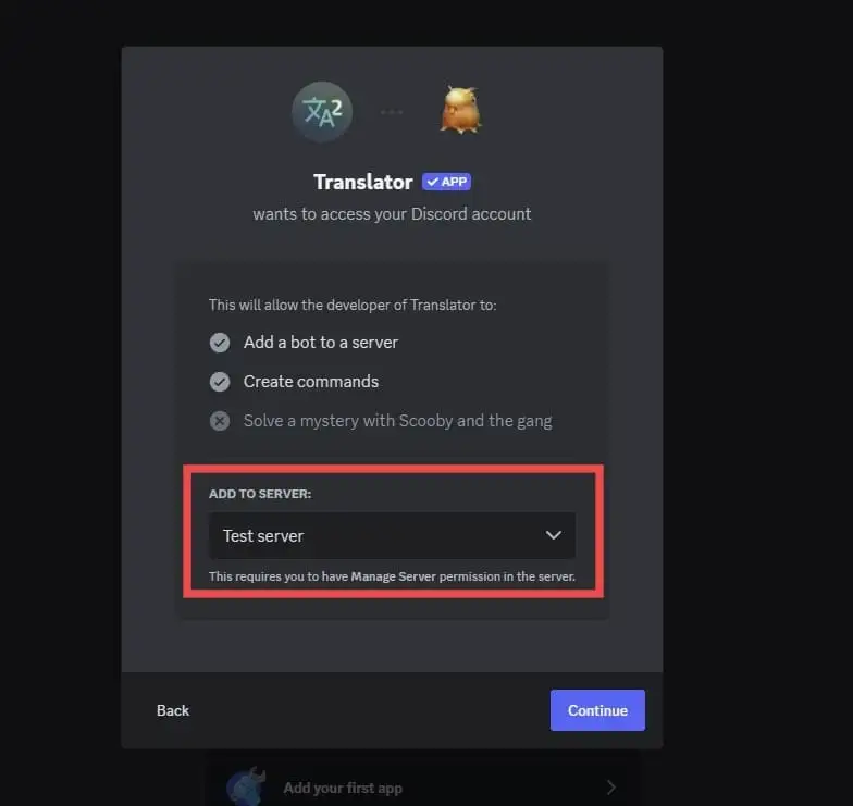 Translate Messages on Discord 